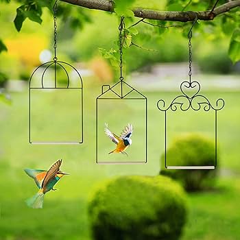 ★ HUMMING BIRDS 4点セット Set of 4 Humming Bird Window Stickers | Bird Strike Prevention